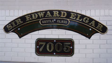 Sir Edward Elgar Name Plate Philip Halling Geograph Britain And