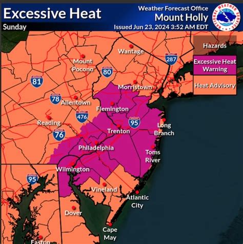 Nj Weather Severe Thunderstorm Threat As Temps Soar Dangerously High