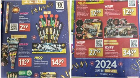 Feuerwerk Prospekt Offizieller Aldi Nord Prospekt Wieder