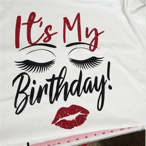 Blingy Its My Birthday Shirt For Women Great For Birthday Etsy