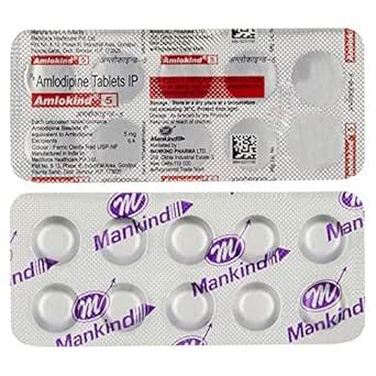 Amlokind 5 Strip Of 10 Tablets Amazon In Health Personal Care