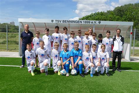 Neue Trikots für unsere Junioren TSV1899 Benningen Fussball