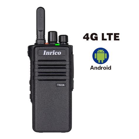 Inrico T A G Lte Zello Ptt Walkie Talkie Gps Wifi Bluetooth Poc