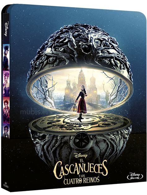 Carátula de El Cascanueces y Los Cuatro Reinos Edición Metálica Blu ray