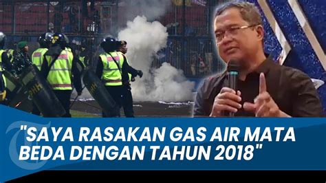 Jadi Tersangka Ketua Panpel Arema Minta Usut Kandungan Gas Air Mata