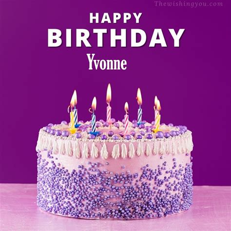 100 Hd Happy Birthday Yvonne Cake Images And Shayari