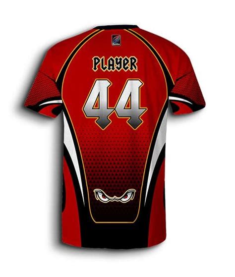 Red Softball Jersey Sublimated Full Dye Custom Softball Uniform