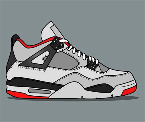 Premium Vector Sneakers Illustration Vector