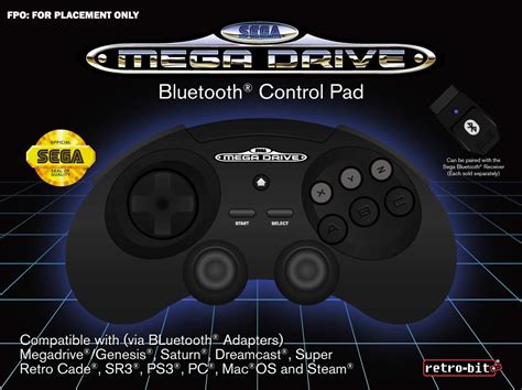 Official Retro Bit Sega Controllers Now Available For Pre Order On