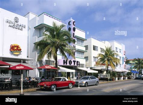 Vintage Cars Ocean Drive Miami Hi Res Stock Photography And Images Alamy