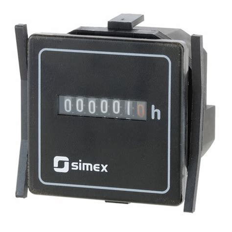 Compteur Horaire Slc Series Simex Sp Z O O De Temps