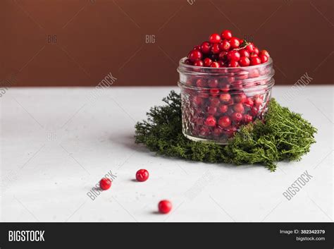 Ripe Fresh Cranberries Image And Photo Free Trial Bigstock