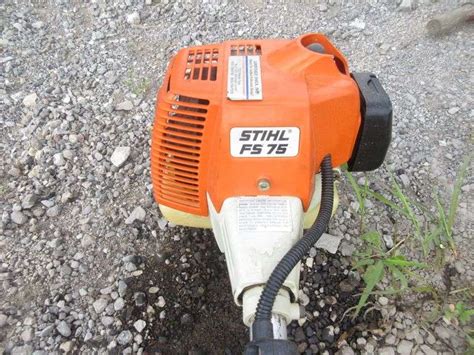 Stihl Fs 75 String Trimmer Works Well Albrecht Auction Service