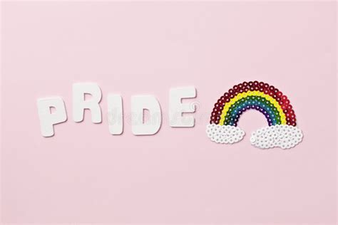 Rainbow Color Stripes Symbol Of Lgbt Gay Pride Copy Space Stock Photo Image Of Lgbt Message