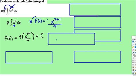 Integrals Anti Derivatives Power Rule 1 Youtube