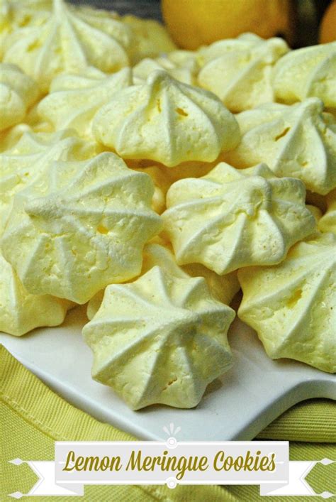 The Best Lemon Meringue Cookies Recipe Ottawa Mommy Club Ottawa Mommy Club