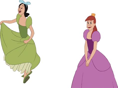 Anastasia And Drizella Tremaine Vector 2 By Mrtoonlover83 On Deviantart