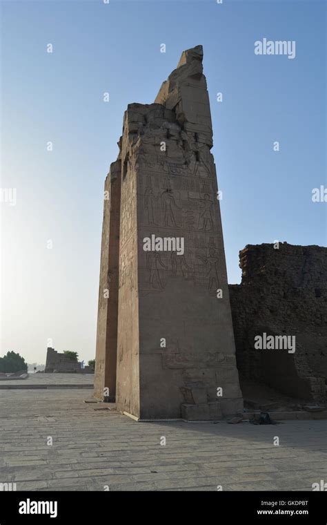 Temple of Kom Ombo and Crocodile Museum Stock Photo - Alamy