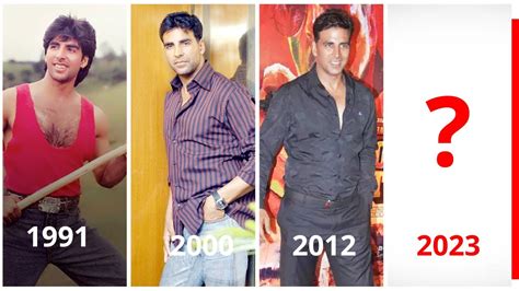 Akshay Kumar Evolution Transformation 1991 2023 Youtube