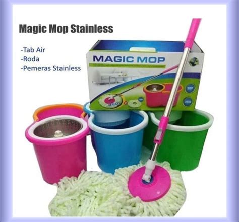 ALAT PEL LANTAI PUTAR ULTRA SPIN MOP 360 DERAJAT SUPER MAGIC MOP VD