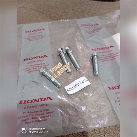 Jual Baut Baud Manipul Manifold Intake Karbu Honda Astrea Star Prima