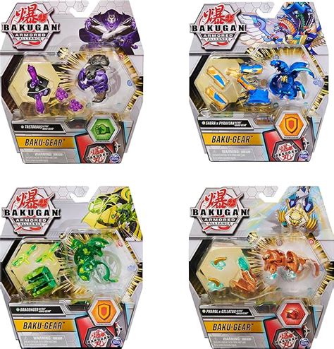 BAKUGAN Armored Alliance Ultra Ball Mit Baku Gear 1er Pack