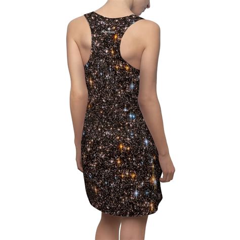 Galaxy Stars Dress Black Galaxy Print Outer Space Dress - Etsy