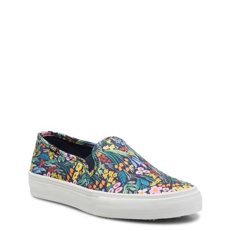 Keds Womens Keds X Rifle Paper Double Decker Slip On Sneaker The