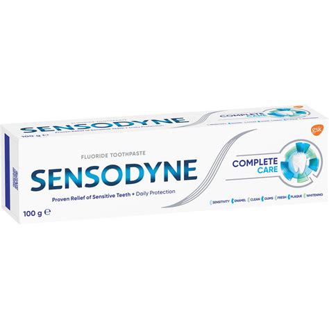 Sensodyne Complete Care Toothpaste For Sensitive Teeth G Woolworths