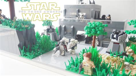 Lego Star Wars Moc First Order Base Youtube