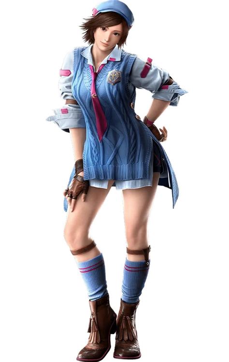 Tekken Asuka Kazama And Leroy Smith Character Render Character