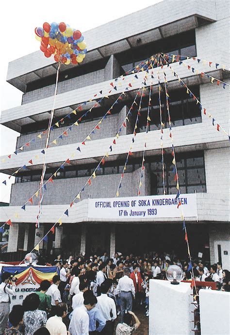 Our History Soka Gakkai Singapore