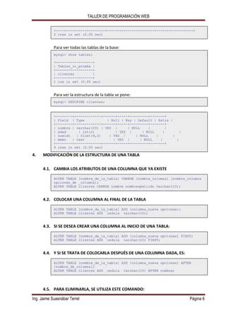 Parte 08 My Sql PDF Descarga Gratuita