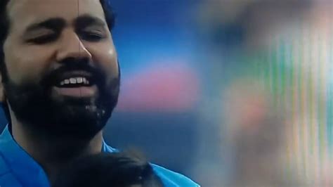 EMOTIONAL Rohit Sharma Gets Teary Eyed During National Anthem Before