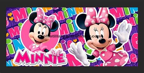 Minnie Mouse Sublimaci N De Tazas Plantillas Para Sublimar