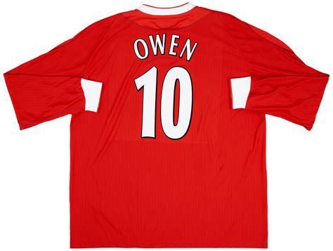 Michael Owen Shirt Cool Retro And Vintage Jersey From The Legend