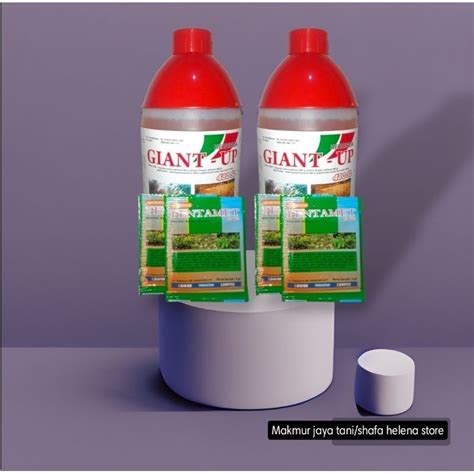 Jual Obat Rumput Herbisida Giant Up Sl Liter Bonus Pentamet Wg