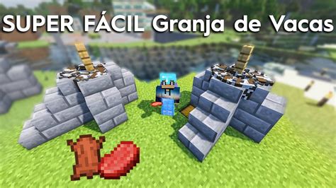 Super FÁcil Granja De Vacas En Minecraft 1 16 1 15 ¡compacta Y Simple