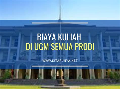 Biaya Kuliah Di Ugm Per Semester Riset