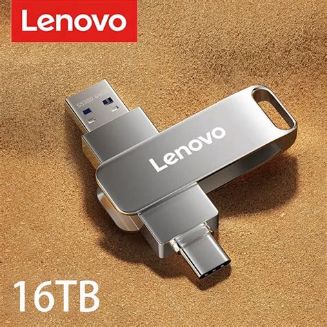 Lenovo Metal 16 ТБ USB флешка | AliExpress