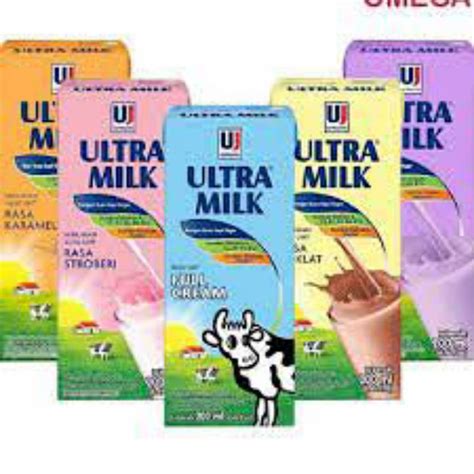 Jual Ultra Milk Susu Uht Kotak 200ml 225ml Shopee Indonesia