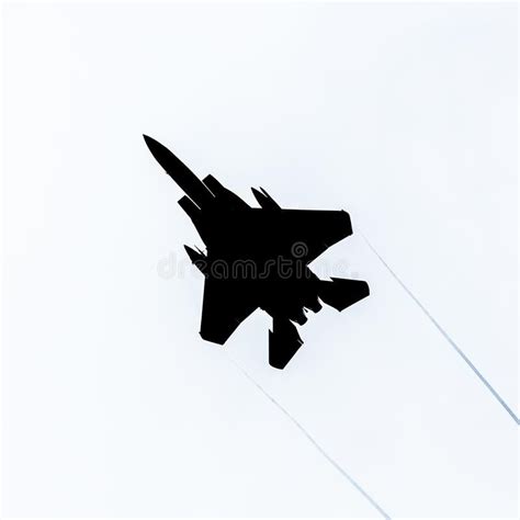 F15 Strike Eagle Fighter Jet Silhouette United States Air Force Usaf