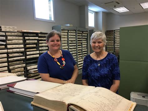 Library of Virginia - Shown in the records room of Westmoreland County