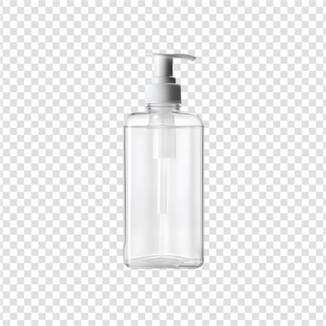 Premium Psd Hand Sanitizer Bottle On A Transparent Background