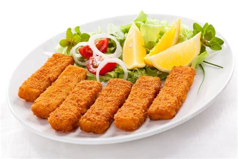 Fried Fish Fingers Stock Photography Image 16426572