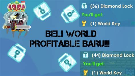 BELI WORLD BARU APA INI UNTUNG ATAU RUGI Growtopia Indonesia YouTube