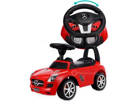 Каталка Mercedes Benz SLS AMG Z332 красная с музыкой купить недорого ...