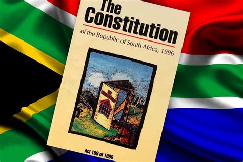 Constitution Of The Republic Of South Africa Icfp