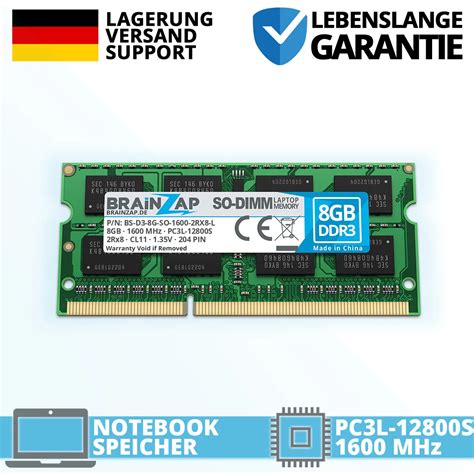 8gb 1600mhz Ddr3 Sodimm Discount