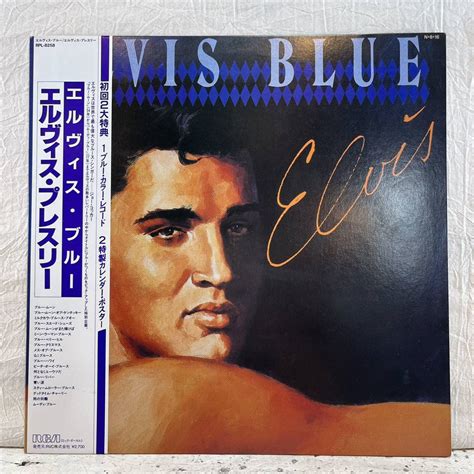 Yahooオークション 美盤 Lp 帯付き カラーバイナル エルヴィス・